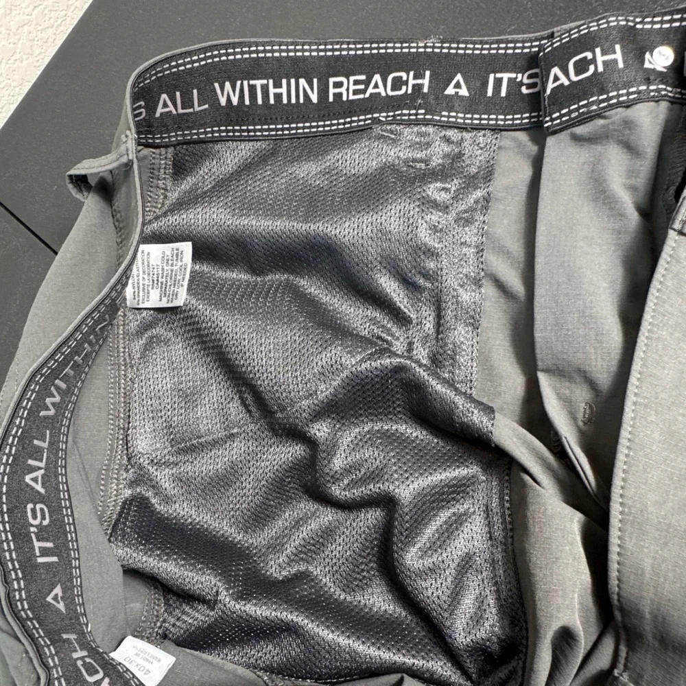 Ascend Mens 40x30 Gray Hiking Travel Outdoor Casual‎ Lightweight Pants